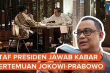 Jelang Debat Pilpres, Jokowi Makan Malam Bersama Prabowo di Menteng