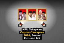 KPU Tetapkan Capres-Cawapres 2024, Sesuai Putusan MK