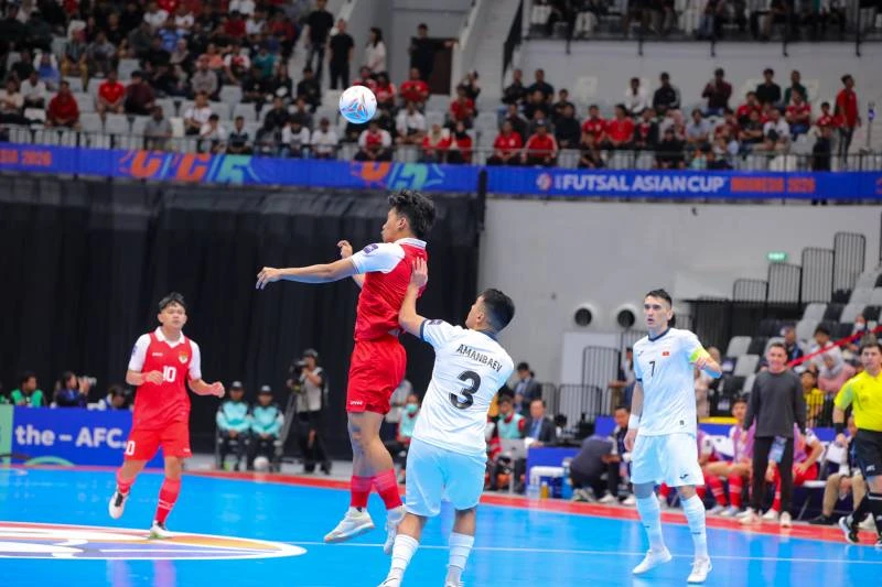 Berita Foto Grup A AFC Futsal Asian Cup 2026: Indonesia 5 – 3 Kirgizstan