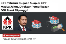 KPK Telusuri Dugaan Suap di KPP Madya Jakut, Direktur Pemeriksaan DJP Turut Dipanggil