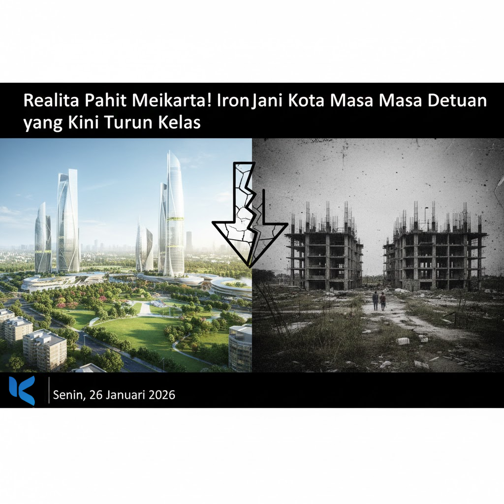 Realita Pahit Meikarta! Ironi Janji Kota Masa Depan yang Kini Turun Kelas
