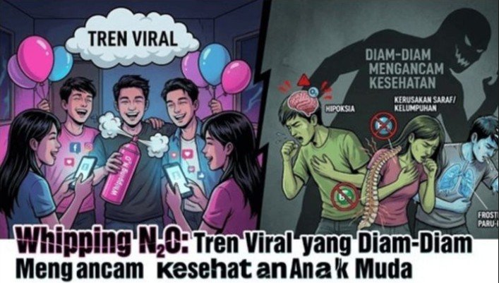 Apa Itu Tabung Whip Pink Lula Lahfah? Kenali Fungsi dan Bahaya Narkoba Gas Tertawa