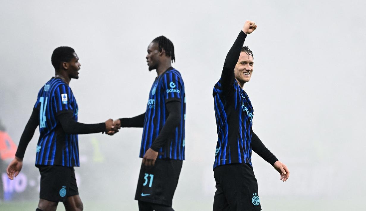 Inter Milan Menduduki Puncak Klasemen Liga Italy Musim Ini