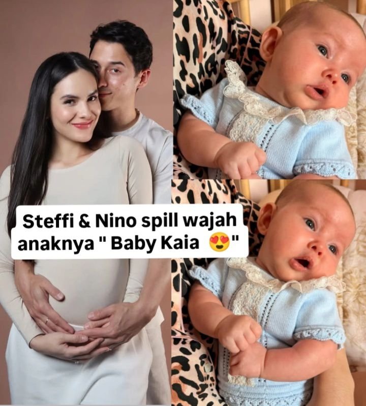 Lama Dinanti, Steffi Zamora Akhirnya Perlihatkan Wajah Sang Buah Hati, Baby Kaia