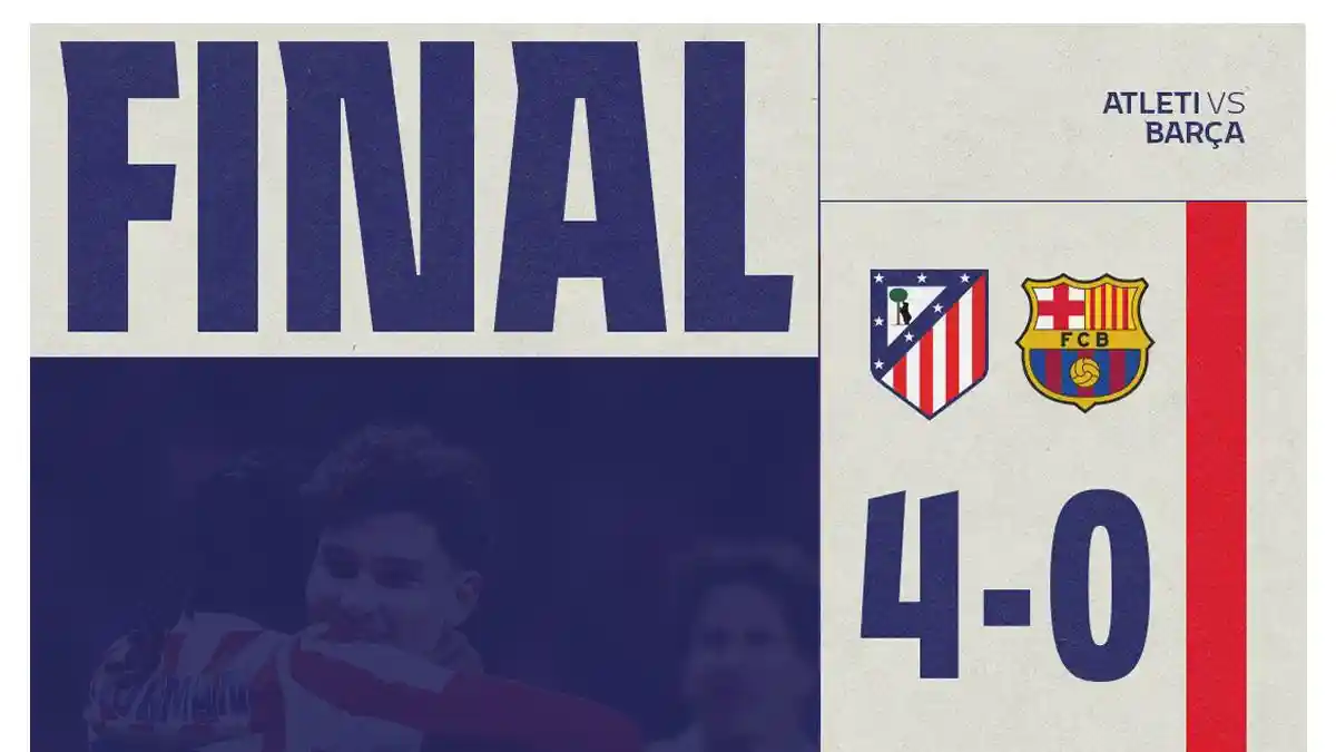 Analisis Kekalahan Telak Barcelona atas Atletico Madrid