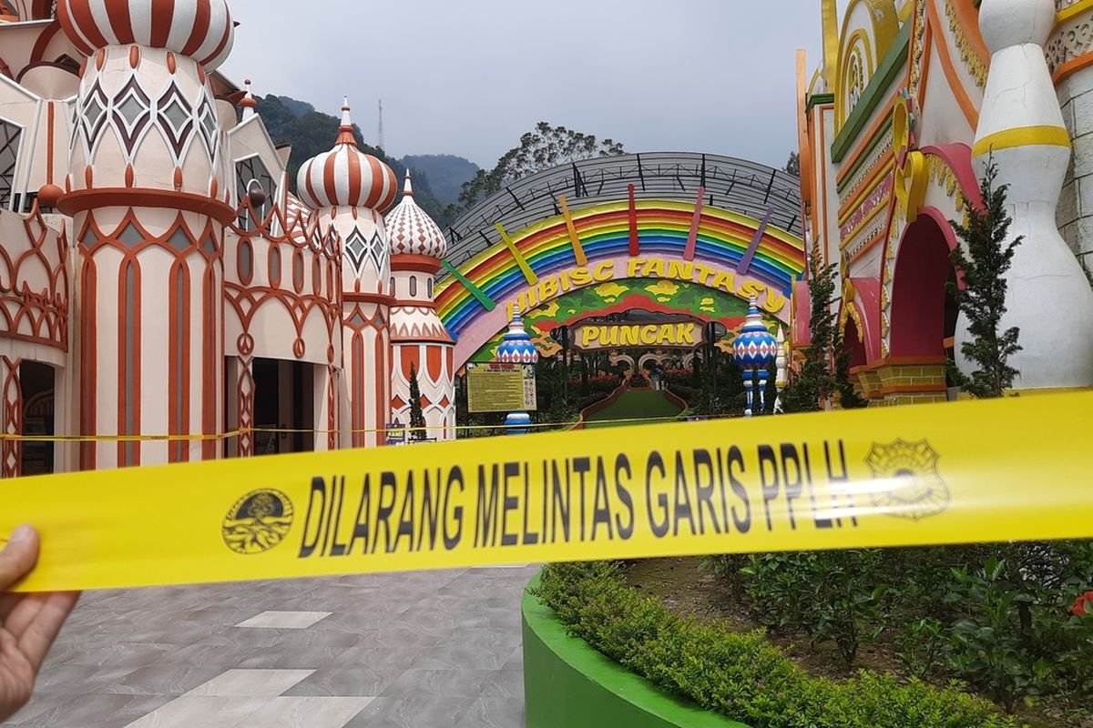 4 Tempat Wisata di Puncak Ditutup Paksa Akibat Penyalahgunaan Lahan