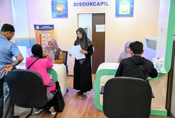 Tembus 357 Orang, Pengunjung MPP Aceh Besar Membludak di Hari ke-5 Puasa