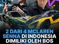 Kupas Tipis Mobil McLaren Senna Timothy Ronald Harganya Bisa untuk Membeli Rumah Mewah?