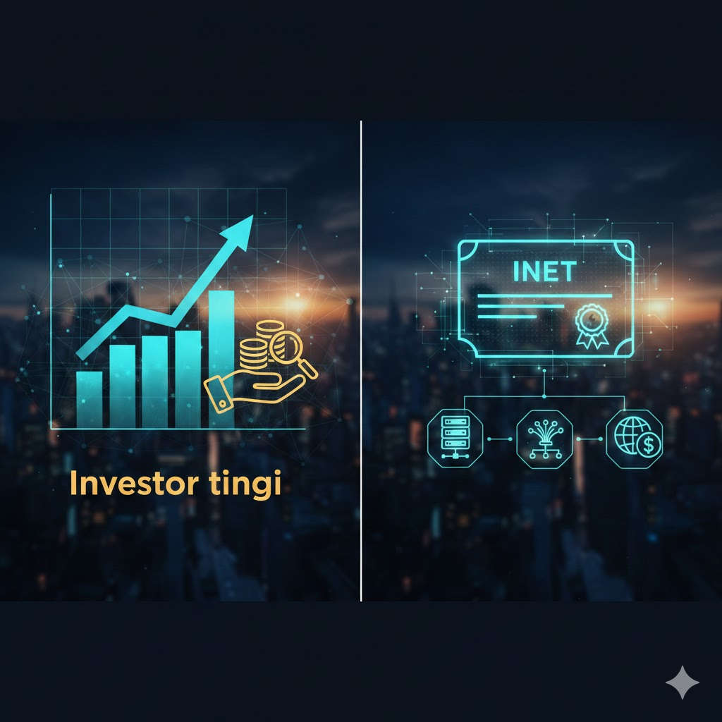 Investor Tinggi Sambut Right Issue Saham INET