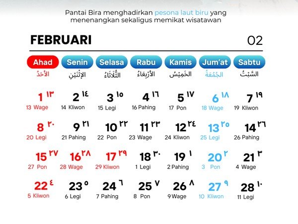 Siap-Siap Libur Panjang! Ini Jadwal Tanggal Merah Februari 2026
