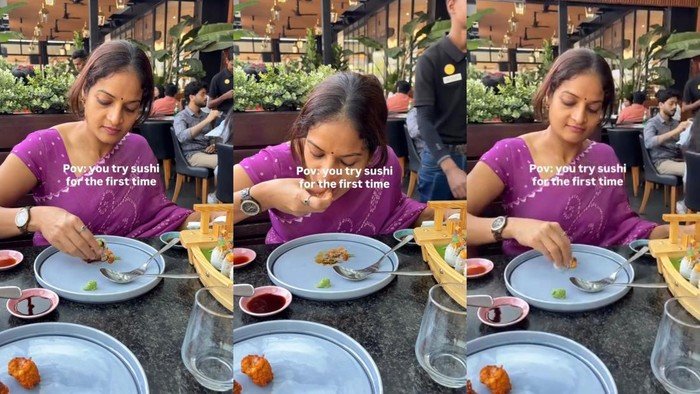 “Niatnya Mau Elegan, Makan Sushi Malah Jadi Nasi Campur.”