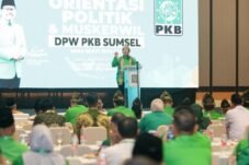 Waketum PKB Sampaikan Pesan Muhaimin Saat Kukuhkan Pengurus DPW Sumsel