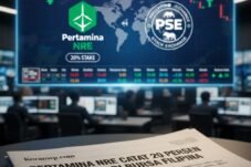 Pertamina NRE Catat 20 Persen Saham CREC di Bursa Filipina