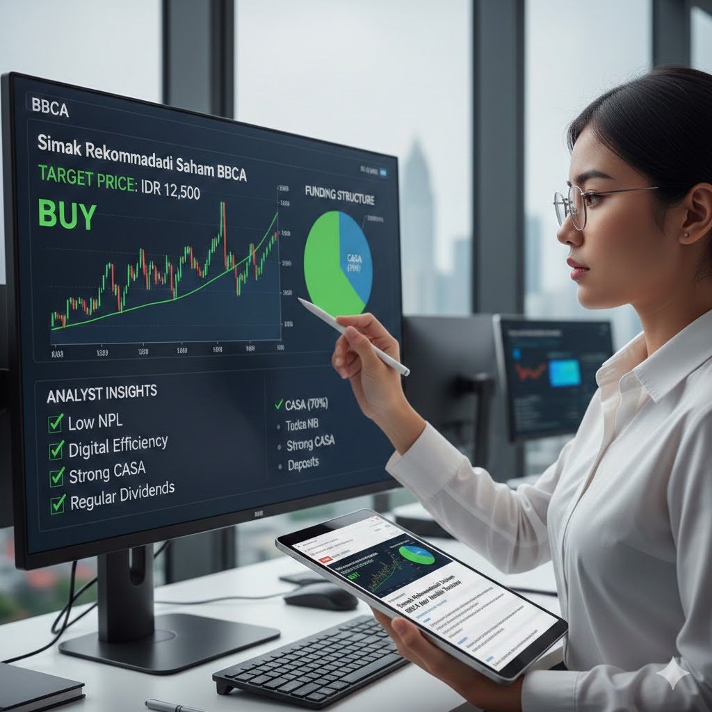 Simak Rekomendasi Saham BBCA dari Analis Terbaru