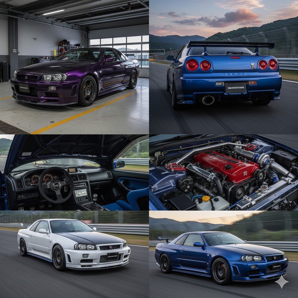 Pembahasan Lengkap Mobil Nissan Skyline GT-R R34: Sang Legenda Jalanan