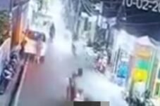 Viral Video Kecelakaan ‘Adu Banteng’ di Palmerah, Satu Orang Dilaporkan Meninggal Dunia.